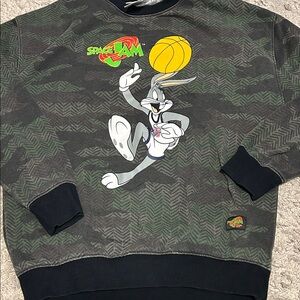 Kids Sweatshirt - Vintage space jam sweatshirt